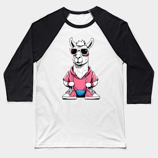 Sneaker Llama Baseball T-Shirt